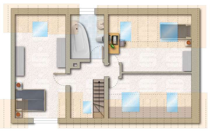 Grundriss Dachgeschoss