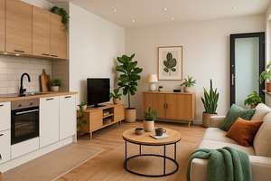 Gemütliches kernsaniertes Loft in den Mannheimer Quadraten – Die vollständige Adresse der Immobilie erhältst du vom Anbieter., 68161 Innenstadt/Jungbusch, Mannheim – Vorschaubild 1