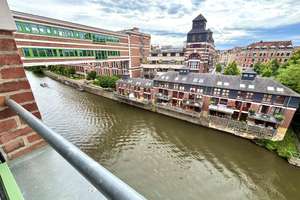 WOHNEN IN DEN ELSTER-LOFTS | Wasserseite | 2 Zi.-Mais.-Whg. mit EBK | Galerie | Balkon und TG-Stellp – Nonnenstraße 21a, 4229 Plagwitz, Leipzig – Vorschaubild 4