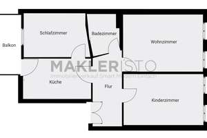 **Modernisierte 3-Raum-Wohnung mit Balkon & Parkett in Möckern** – Blücherstraße 37, 4159 Möckern, Leipzig – Vorschaubild 17