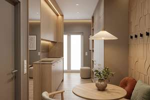 Großzügig geschnitten mit Balkon: 1-Zimmer-Wohnung im 3. Obergeschoss