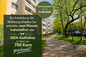 Sommeraktion bis 31.08.2026 – Hochwertige 3-Zimmer-Wohnung im Erstbezug mit Balkon und EBK-Option – Telemannstraße 32, 6124 Südliche Neustadt, Halle (Saale) – Vorschaubild 1