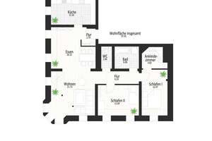 Schicke 3,5 Zimmer-Wohnung mit Ankleide in zentraler Lage – Kölner Str. 73-77, 42651 Solingen-Mitte, Solingen – Vorschaubild 21