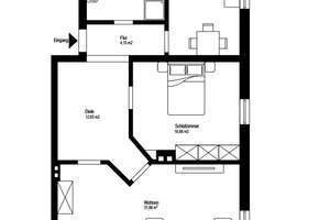 Helle, gut geschnittene  3 Zimmer-Altbauwohnung mit großem Bad in ruhiger aber zentraler Lage! – Die vollständige Adresse der Immobilie erhältst du vom Anbieter., 86161 Bahnhofs-, Bismarckviertel, Augsburg – Vorschaubild 10