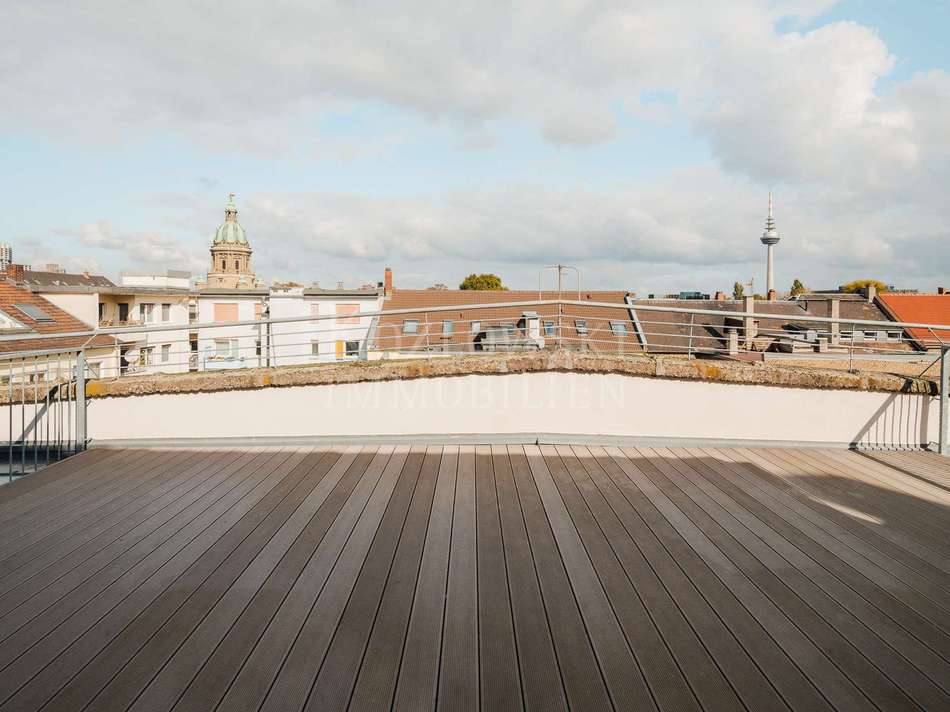 Dachterrasse 30 qm