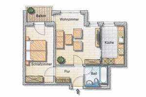 Lichtdurchflutete Zweiraumwohnung mit Balkon und Aufzug in zentraler Lage! – Die vollständige Adresse der Immobilie erhältst du vom Anbieter., 48153 Josef, Münster – Vorschaubild 18