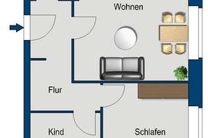 Geräumige 3 Raumwohnung / WBS mit bes. Wohnbedarf erforderlich ! – Olga-Tschechowa-Str. 10, 13599 Haselhorst, Berlin – Vorschaubild 2