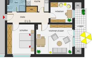 Tolle Familien-Wohnung – Haus-Berge-Str. 103, 45356 Bochold, Essen – Vorschaubild 12