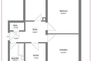 Solide investieren oder selbst einziehen - Nähe Lerchenauer See – Die vollständige Adresse der Immobilie erhältst du vom Anbieter., 80995 Lerchenau-West, München – Vorschaubild 10