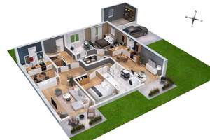 Vielseitiges Wohnhaus mit drei Wohneinheiten in begehrter Lage von Reislingen Süd/West – Die vollständige Adresse der Immobilie erhältst du vom Anbieter., 38446 Reislingen, Wolfsburg – Vorschaubild 4