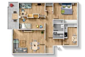 HEGERICH: Wohnkomfort mit Potenzial – 4-Zimmer-Wohnung in beliebter Lage beim Tiergarten Nürnberg – Die vollständige Adresse der Immobilie erhältst du vom Anbieter., 90480 Zerzabelshof, Nürnberg – Vorschaubild 13