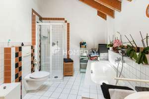 Urlaub jeden Tag: Exklusives Einfamilienhaus in Karlsbad mit Indoor-Pool, Sauna & Kamin – Die vollständige Adresse der Immobilie erhältst du vom Anbieter., 76307 Karlsbad – Vorschaubild 17