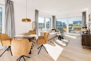 Luxuriöse 5-Zi.-Dachterrassenwohnung in München – Neubau-Erstbezug mit Ost-Süd-West-Ausrichtung