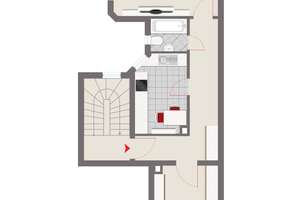VERMIETETE 2 ZIMMER ETW MIT CA. 55m² WFL, 4. OG IN NÜRNBERG-GOSTENHOF, INNERE WESTSTADT NÄHE PLÄRRER – Imhoffstraße 30, 90429 Gostenhof, Nürnberg – Vorschaubild 7