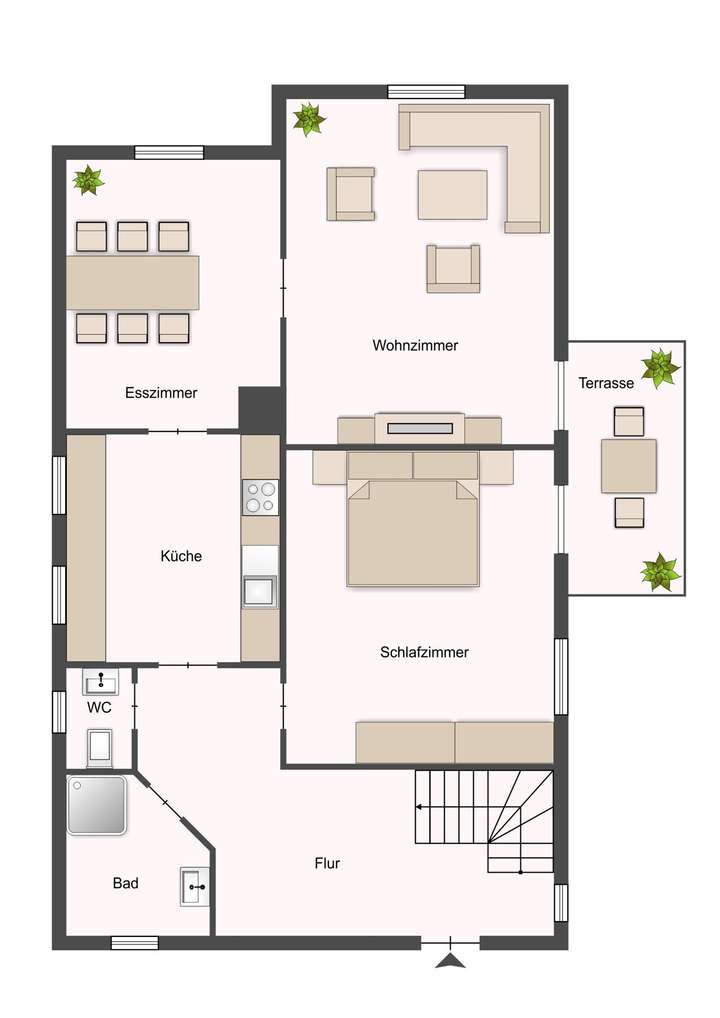 Grundriss Erdgeschoss