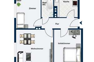 Altbaucharme trifft Seenähe – gepflegte 3-Zimmer-Wohnung – Die vollständige Adresse der Immobilie erhältst du vom Anbieter., 13595 Wilhelmstadt, Berlin – Vorschaubild 8