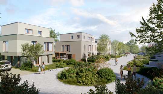 Bild von Doppelhaushälfte mit 4 Schlafzimmern u. Dachterrasse - Oberwiesen Dreieich