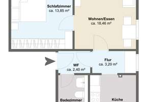 Moderne 2-Zimmerwohnung im Hochparterre zu erwerben! – Die vollständige Adresse der Immobilie erhältst du vom Anbieter., 22305 Barmbek-Nord, Hamburg – Vorschaubild 14