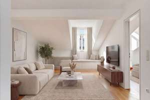 Lichtfülle unter dem Dach: Reizende 2-Zimmer-Wohnung mit Panorama-Terrasse – Die vollständige Adresse der Immobilie erhältst du vom Anbieter., 80469 Glockenbach, München – Vorschaubild 2