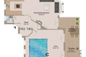 Außergewöhnliches Wohnerlebnis mit Indoor-Pool und exklusivem Ambiente – Die vollständige Adresse der Immobilie erhältst du vom Anbieter., 12559 Müggelheim, Berlin – Vorschaubild 16