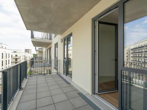 Erstbezug 2024 - 3-Zimmerwohnung 96m² mit Wärmepumpe & Balkon