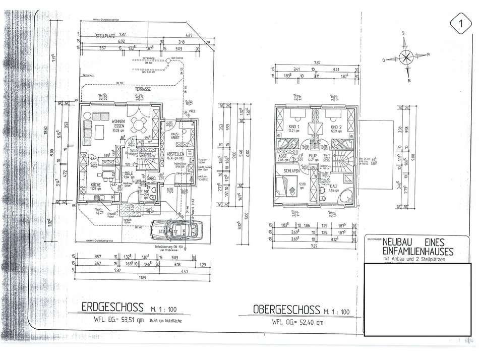 Grundrisse EG und OG