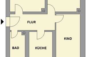 3-Raum-Wohnung und alle Räume mit Fenster – Vettersstr. 53, 9126 Chemnitz – Vorschaubild 5