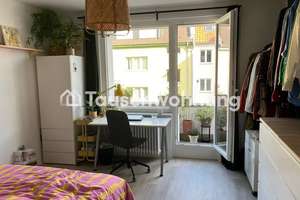 Tauschwohnung: Moderne 66qm-Wohnung mit 2 Balkonen direkt am Stadtwald