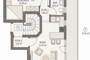 Stilvolle 2-Zimmer-Wohnung mit umlaufendem Balkon in toller Lage – Die vollständige Adresse der Immobilie erhältst du vom Anbieter., 81927 Englschalking, München – Vorschaubild 10