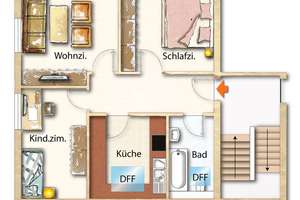 Vermietete Dachgeschosswohnung in Göttingen - Geismar – Die vollständige Adresse der Immobilie erhältst du vom Anbieter., 37083 Südstadt, Göttingen – Vorschaubild 4