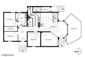 Individuelles EFH mit 2 Einheiten: 11 Zimmer, 409 m² Nutzfl., Keller, Pool, großer Garten! – Puschkinallee xx, 15745 Wildau – Vorschaubild 76