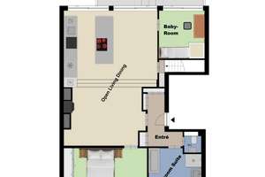 Luxuriöse 6-Zimmer-Maisonette Wohnung mit Garten, Balkon, 4 Stellplätzen in Düsseldorf-Düsseltal – Die vollständige Adresse der Immobilie erhältst du vom Anbieter., 40239 Düsseltal, Düsseldorf – Vorschaubild 15