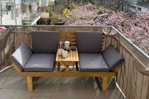 2-Zimmer in Schwabing, Südbalkon, möbliert, neue Küche – Herzogstraße 127, 80796 Neuschwabing, München – Vorschaubild 8