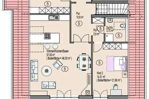 Provisionsfrei für Käufer! ***Komplette Dachetage mit riesiger Südterrasse in modernem Anwesen*** – Die vollständige Adresse der Immobilie erhältst du vom Anbieter., 81245 Altaubing, München – Vorschaubild 21