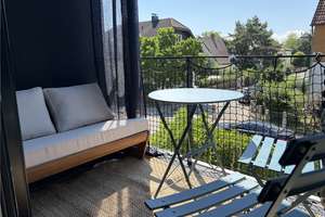 Traumhafte möblierte  2 Zi-Neubau-Whg am Park, Nähe U2/S7/Bus,  1. OG, Loggia, 1.575 €, v. privat!  – Oggersheimer str. 20, 81539 Balanstraße-West, München – Vorschaubild 17