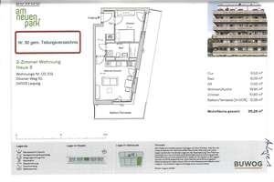 Alltagstaugliche 2-Zimmer-Wohnung als Erstbezug in Leipzig