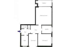 Alles neu, alles bereit – attraktive 3-Zimmer-Wohnung mit Balkon – 26131 Eversten, Oldenburg (Oldenburg) – Vorschaubild 10