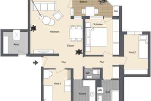 Viel Platz für Groß & Klein – 4,5-Zimmer-Wohnung mit idealer Aufteilung – Die vollständige Adresse der Immobilie erhältst du vom Anbieter., 89079 Wiblingen, Ulm – Vorschaubild 16