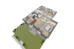 Attraktive 4,5 Zimmer-Wohnung im EG mit eigenem Garten