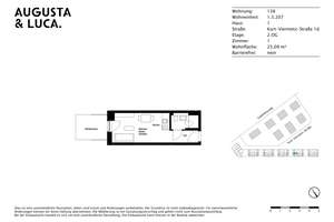 Perfekt für Studenten! 1- Zimmer-Apartment im Augusta & Luca mit Dachterrasse – Kurt-Viermetz-Straße 1d, 86150 Bahnhofs-, Bismarckviertel, Augsburg – Vorschaubild 10