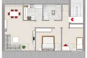 Lichtdurchflutete Dachgeschosswohnung! – Die vollständige Adresse der Immobilie erhältst du vom Anbieter., 48167 Angelmodde, Münster – Vorschaubild 10