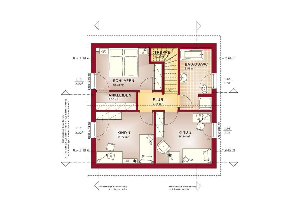 Immobilie in Weidenthal - Idyllisch Wohnen zwischen Kaiserslautern und Neustadt & sicher Bauen mit Bien-Zenker-Bestpreisga - Bild 3