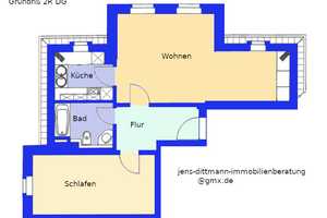 2 Raum Dachgeschoßwohnung in Dresden Striesen – Jacobistraße 12, 1309 Dresden – Vorschaubild 4
