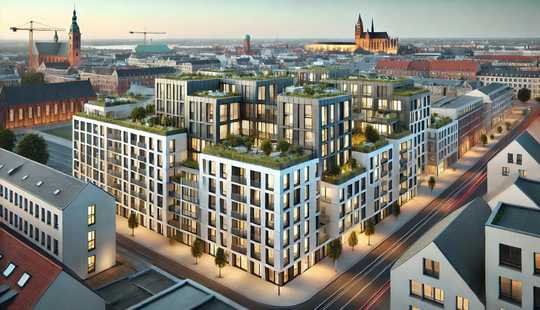 Bild von Moderne Wohnanlage in zentraler Lage von Schwerin