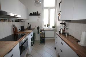Suuupergünstig+hell+ruhig im Altbau mit Balkon+Parkett+Einbauküche nähe Berger Straße+Zoo+EZB – 60316 Ostend, Frankfurt am Main – Vorschaubild 5