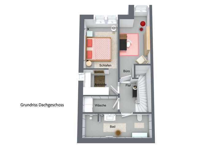 Grundriss Dachgeschoss