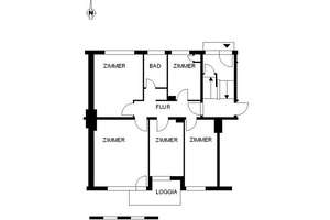 Wo das Leben so spielt - großzügige 4-Zimmer-Wohnung – St.-Gotthard-Straße 17, 28325 Tenever, Bremen – Vorschaubild 6