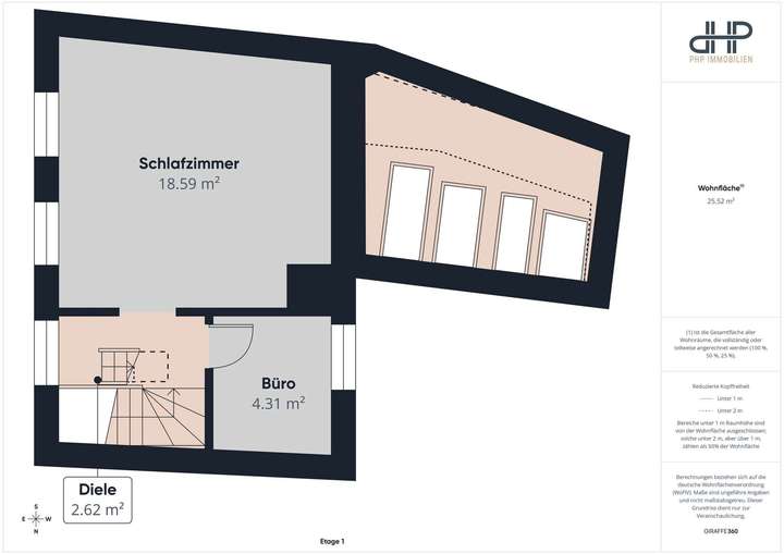 Grundriss Obergeschoss