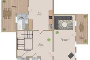 Imposante Stadtvilla mit bebaubarem Gartengrundstück in zentraler Lage von Delitzsch – Beerendorfer Straße 5, 4509 Nordsachsen (Kreis) – Vorschaubild 4