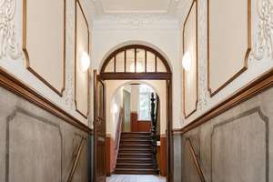 Wohnperle in Gohlis - PROVISIONSFREI - edle 2-Raumwohnung - hochwertig saniert - Balkon - Stuck - Ga – 4157 Gohlis-Mitte, Leipzig – Vorschaubild 2